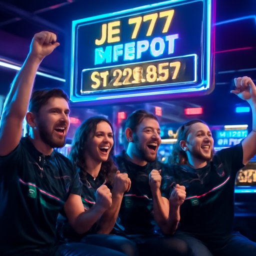 JE777 জ্যাকপট কাউন্টার ডিসপ্লে